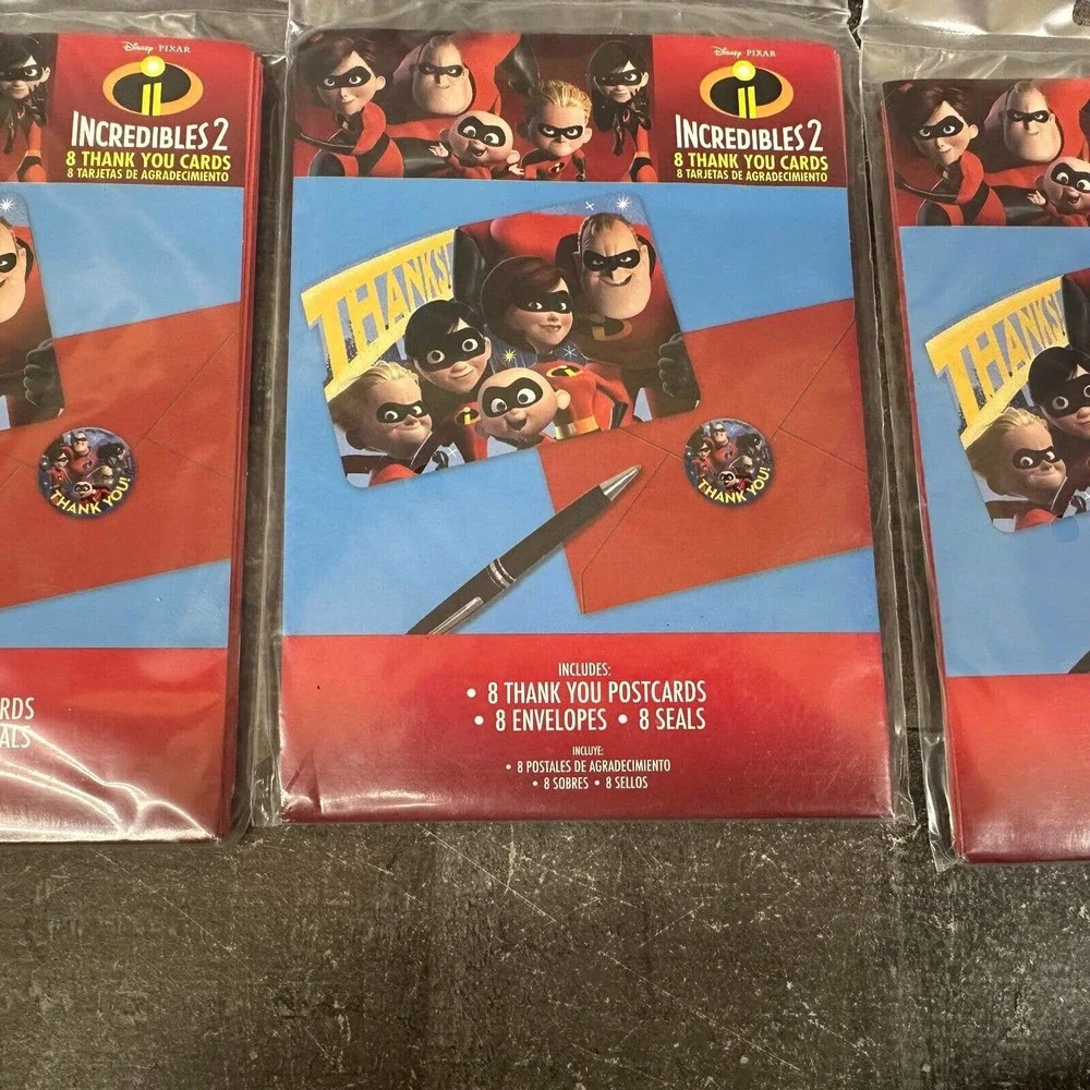 Disney incredibles invitations